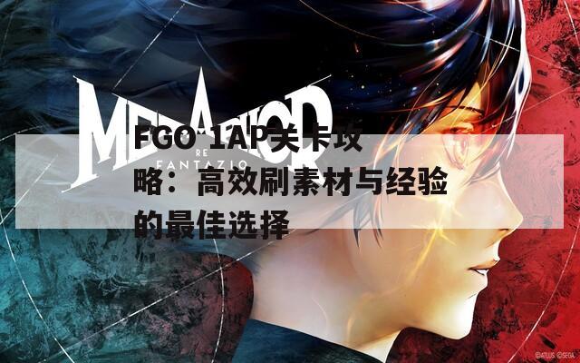 FGO 1AP关卡攻略：高效刷素材与经验的最佳选择