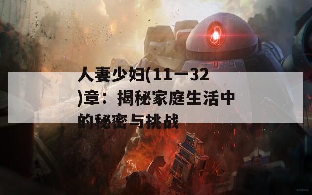 人妻少妇(11一32)章：揭秘家庭生活中的秘密与挑战