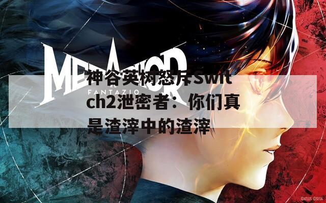 神谷英树怒斥Switch2泄密者：你们真是渣滓中的渣滓