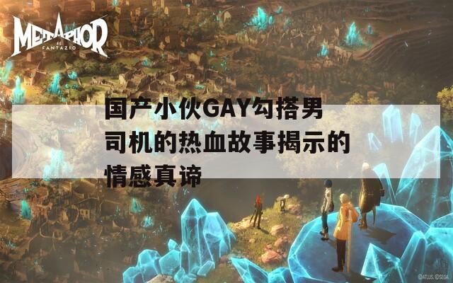 国产小伙GAY勾搭男司机的热血故事揭示的情感真谛