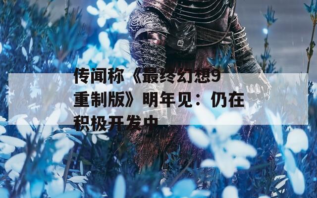 传闻称《最终幻想9 重制版》明年见：仍在积极开发中